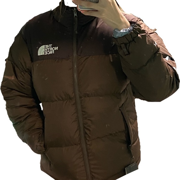 The North Face Nuptse 700 puffer [brown] - Picture 1 of 3